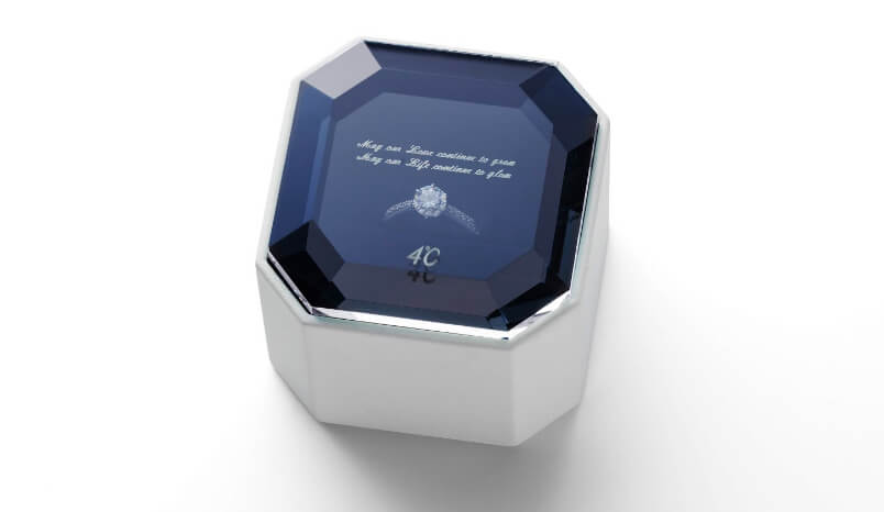 ジュエリーボックスの刻印