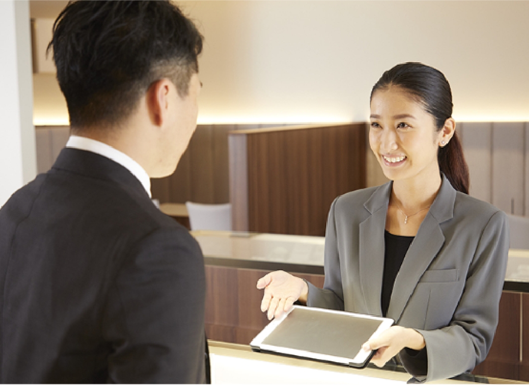 店舗でコンシェルジュにご相談