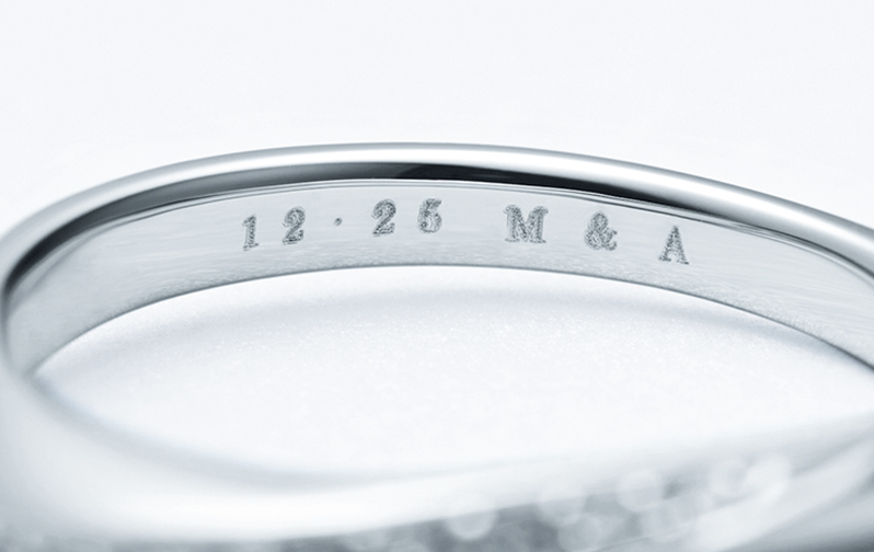 リングへの刻印