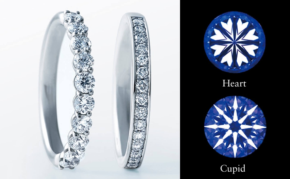ハートアンドキューピッドダイヤモンド