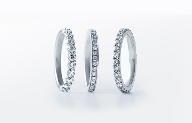 ダイヤあり・なしのデザインの違いでも異なる相場感