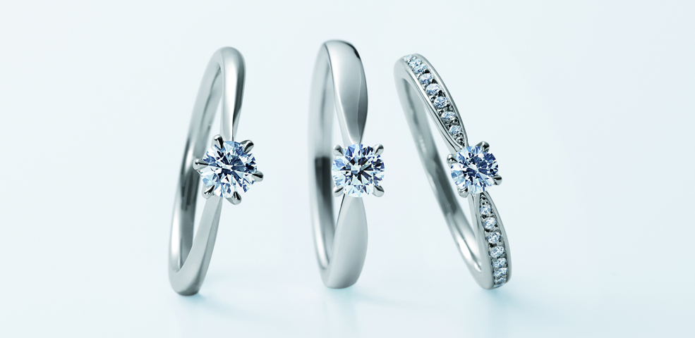 プラチナの婚約指輪の魅力